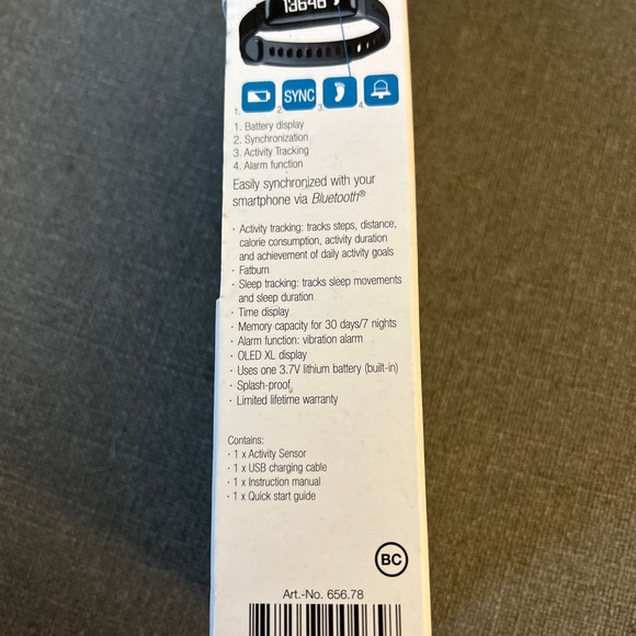 New Beurer Activity Sensor Smart Heath Management Wristband - Picture 2 of 4